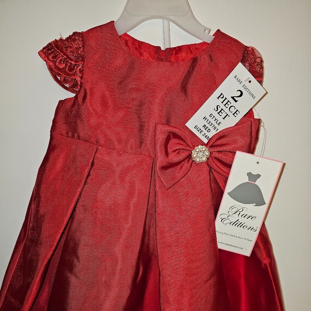 NEW RED Girls Dress Set!!!